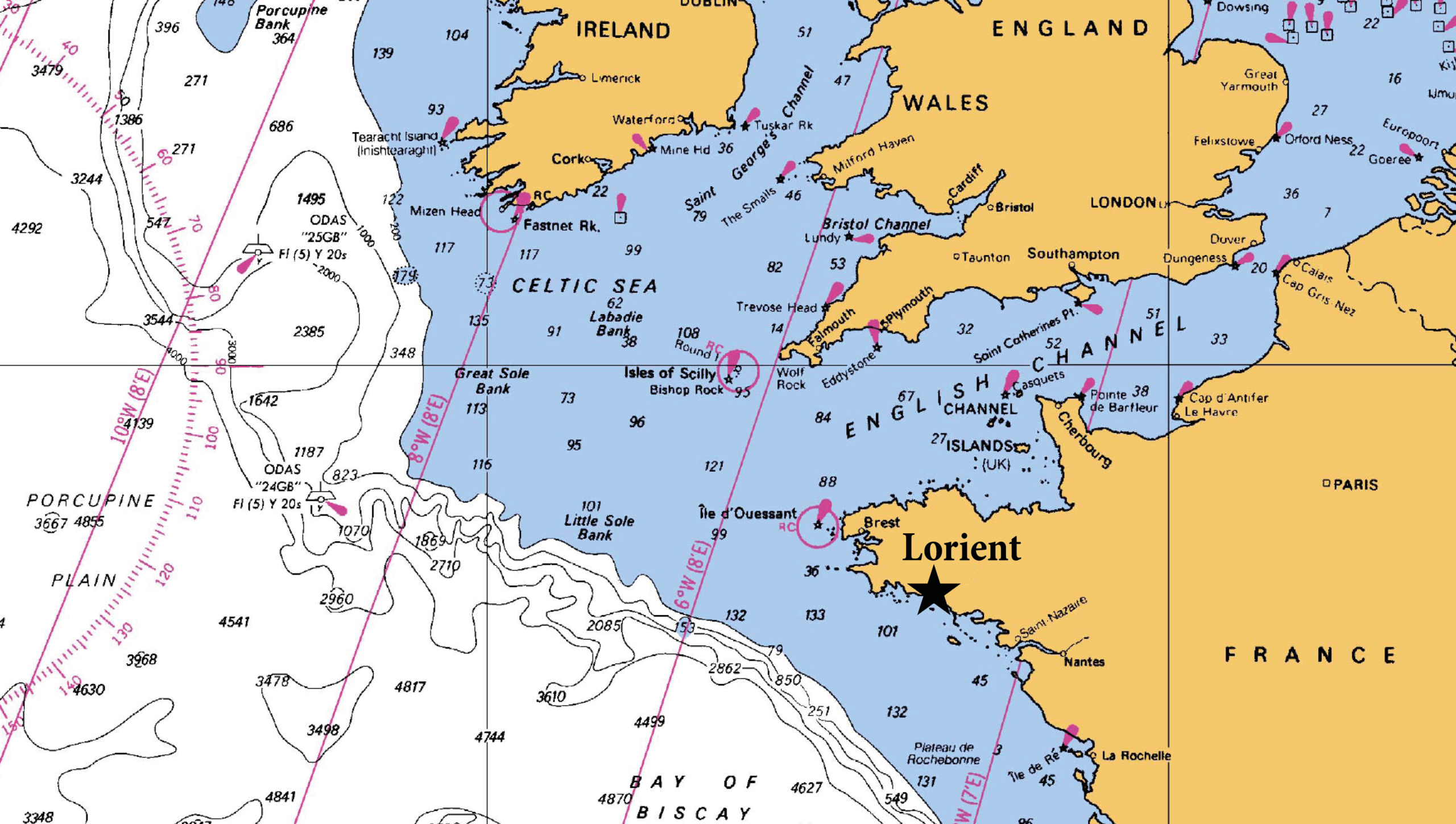 Stages voile - Tour de l'Atlantique